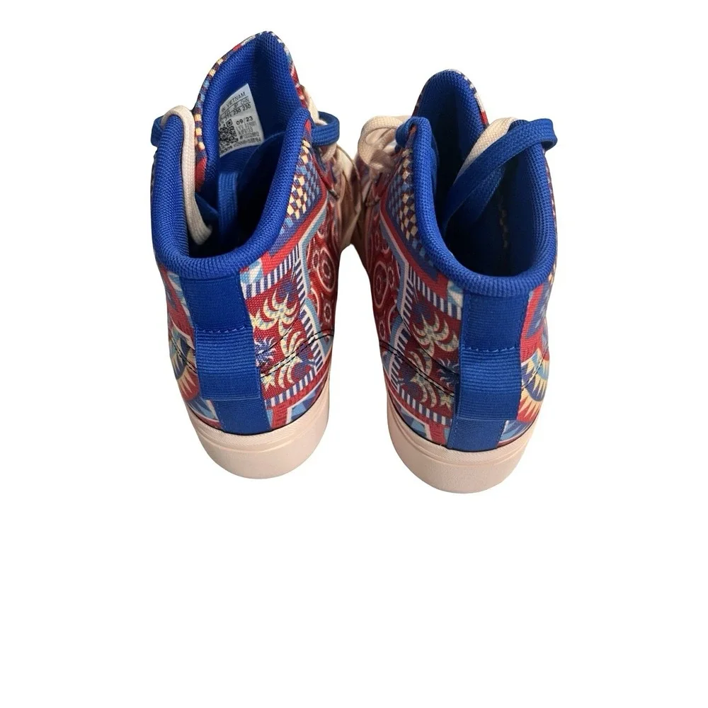 Adidas FARM Rio x Bravada 2.0 Platform‎ Mid Skateboard Patchwork Quilt Women's 6